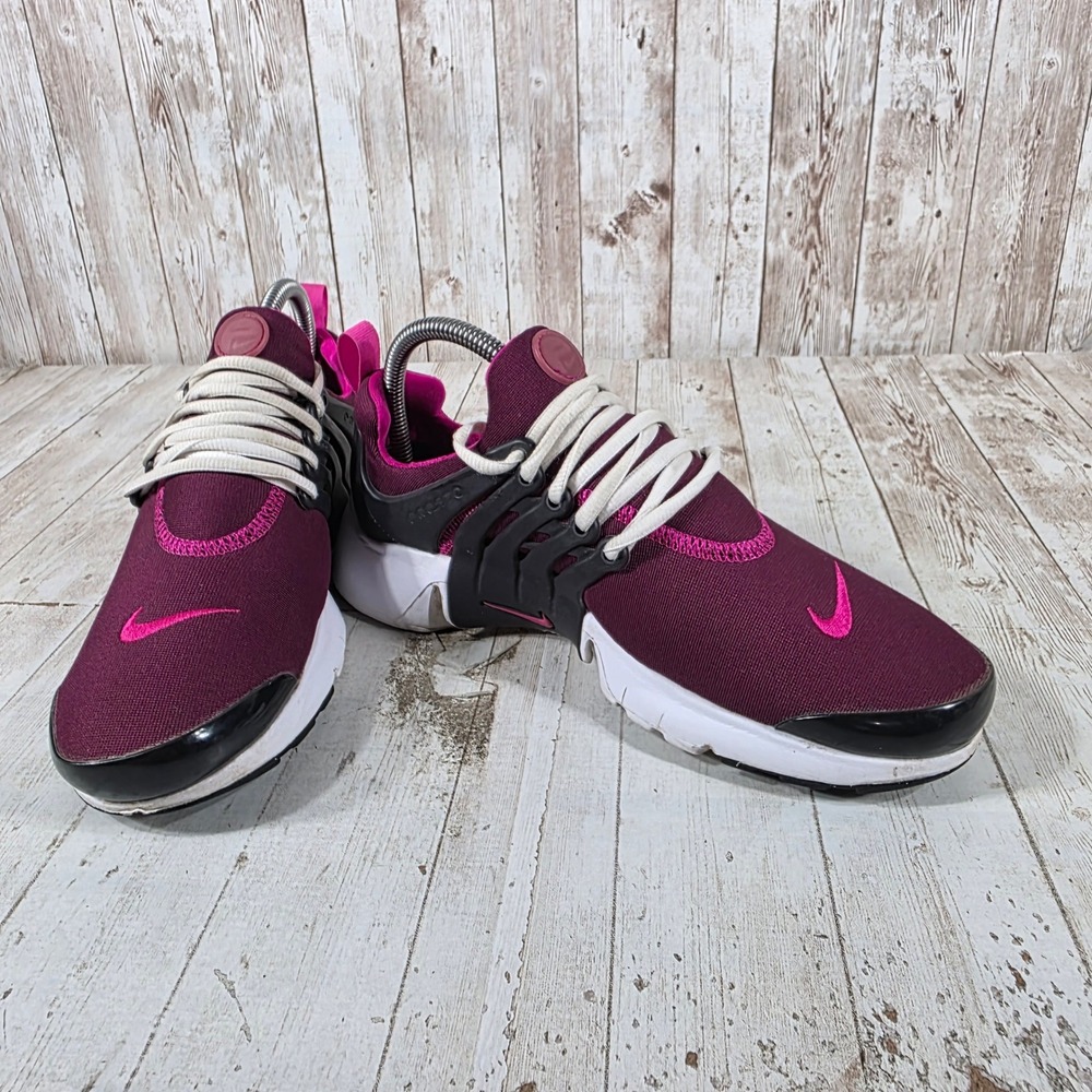 Nike Air Presto Bordeaux Pink Prime Womens Sneakers 833875-601 Size 7.5 - Picture 6 of 8
